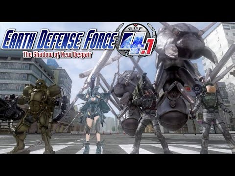 THE EARTH NEEDS US!!! | EARTH DEFENSE FORCE 4.1