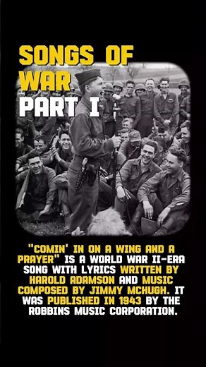 Songs of WWII: An American Soldier Sings to Brothers #ww2 #WWIIsongs