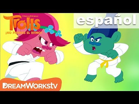 Pelo-jitsu | TROLLS: ¡NO PIERDAS EL RITMO! ‪@DreamWorksTVEspañol‬
