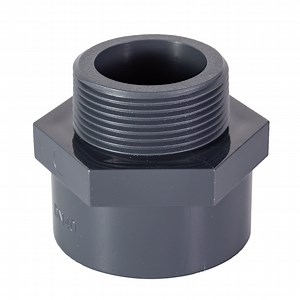 [Hot Item] Adaptador macho de PVC/UPVC CPVC fabricado en fábrica según la norma DIN Pn16