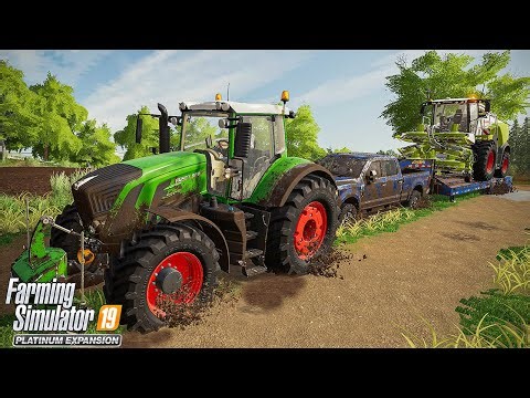 The Old Stream Farm🔹Ep. 50 - 55🔹TWO HOURS of FARMING & MUSIC🔹Farming Simulator 19