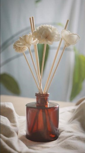 NEW Luxe Glass Reed Diffuser Bottles and decorative reeds | Home Fragrance, DIY Craft, Fragrance
