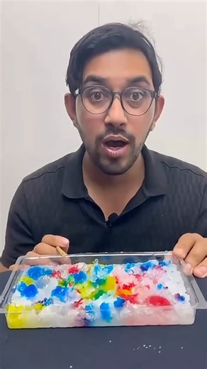 Maxwell Sir Academy on Instagram: "This looks like snow… but it’s pure science! ❄️🧪 Ever wondered how diaper powder instantly turns into fake snow? This amazing demo explains Super Absorbent Polymers that can hold hundreds of times their weight in water. Fun to watch ✔️ Easy to understand ✔️ Exam-relevant ✔️ Perfect for NDA & Airforce aspirants learning absorption, polymers & real-life science. 👉 Save this reel & share it with a science lover! #fakesnow #diaperpowder #sodiumpolyacrylate #scien