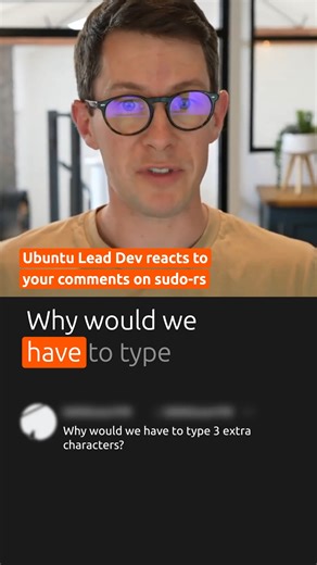 79K views · 213 reactions | We like to make it easy for you ദ്ദി(˙ᗜ˙ ) Subscribe and join the Ubuntu community! #Ubuntu #Linux #Opensource #sudo #Rust | Ubuntu | Facebook