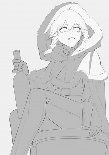 Venti speedpaint #venti #ventigenshinimpact #genshinimpact #winter #speedpaint #timelapse