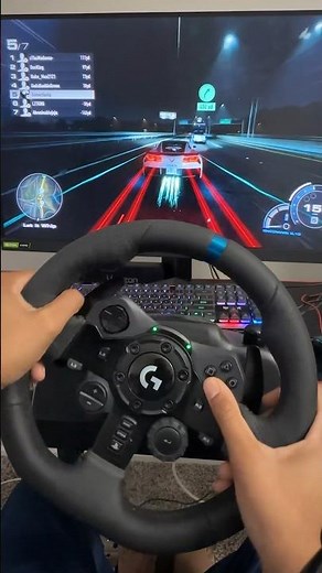 Logitech G923 - Corvette NFS Unbound
