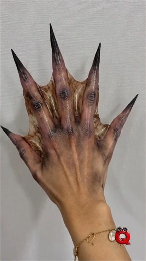 Creepy Monster Hand Animation! 🧟‍♂️ | Spooky VFX #Horror #MonsterHand #VFX #SpecialFX #Spooky #SFX