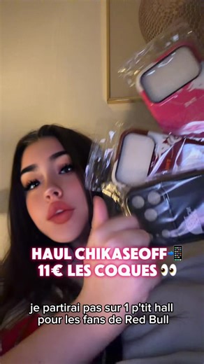 Unboxing de coques Red Bull et North Face