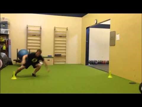 Lateral Shuffle 2-Step: Agility and Conditioning Drill