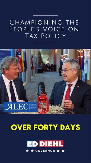 The battle continues, yet Oregonians have already struck a decisive blow: halting a $4.3 billion tax & fee hike through grassroots volunteer resolve. Keep the pressure on, Oregon! WATCH the full interview here: https://alec.org/article/championing-the-peoples-voice-on-tax-policy-oregon-representative-ed-diehl/ | Ed Diehl