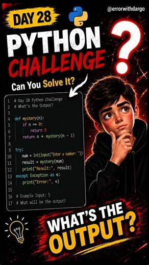 Can You Beat This Python Logic Puzzle? 🐍 #python #coding #shorts #28