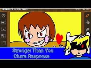 Undertale Animation Stronger Than You Parody Chara (Response)