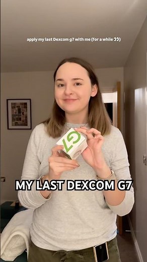Apply my last Dexcom g7 with me (for now 👀) type 1 diabetes