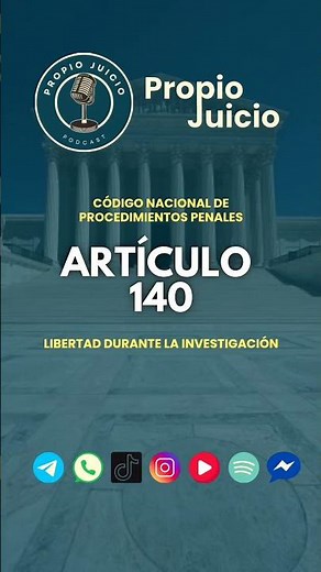 Código Nacional de Procedimientos Penales (CNPP) - Artículo 140