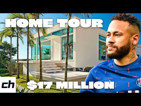 Inside Neymar’s AMAZING Homes Across The World : From Paris to Rio