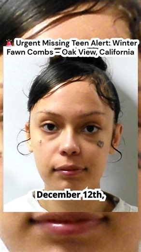 Missing Cases on Instagram: "🚨 Urgent Missing Teen Alert: Winter Fawn Combs – Oak View, California #WinterFawnCombs #MissingTeen #MissingChildAlert #OakViewCA #VenturaCounty #BringWinterHome #EndangeredTeen #PleaseShare #EveryHourMatters #FindWinter"