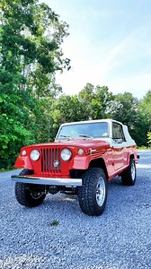 This 1967 Jeepster survivor restoration has modern upgrades but keeps that classic charm ✨ . Great Smoky Mountain Jeep Club Invasion #wheelingforacure . #jeepster #jeeprestoration #restoration #truckaccessories #aftermarketaccessories #totaltruckcenters #jeep | Total Truck Centers