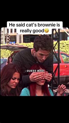 He said cat's brownie is really good #victorious #cat #comedy #drama #sitcom
