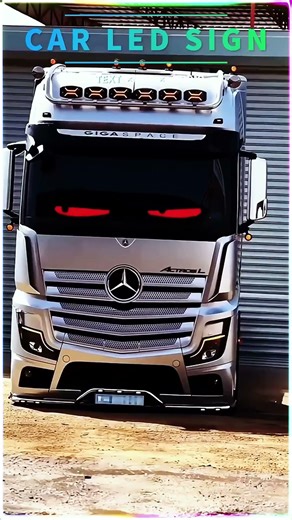 LED MATRIX PANEL #flexibleled #automobile #thetransitprodigy #trailer #ledlights #trucker #trucking