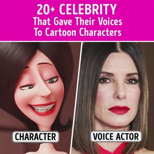 20 Celebrity That Gave Their Voices To Cartoon Characters | CelebRatings