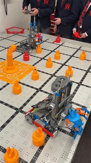 St. Andrew's College on Instagram: "The Middle School SAC and SAS VEX IQ Robotics teams came together for a practice scrimmage in the Fab Lab in preparation for their upcoming competition at St. Clements. This was a fantastic opportunity for students to feel more comfortable in a competition environment and work together to get their robots in tip-top shape."