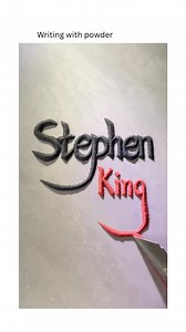 37K views · 113 reactions | Writing with powder — a delicate dance...