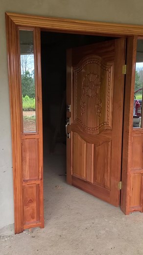 Cómo hacer puertas de madera caoba con carpintero Erik