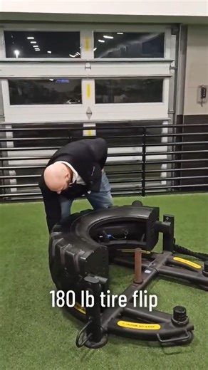 @christopherapplegate making it look easy with the TireFlip 180! This space-saving powerhouse delivers all the benefits of tire training—without the mess or safety concerns of traditional tires. Perfect for strength, power, and conditioning workouts, it’s a must-have for any gym looking to elevate functional training and keep members engaged. #TheAbsCompany #WeChangeLivesfromtheCore #HIITZone #ShredZone #TireFlip180 #fyp | The Abs Company