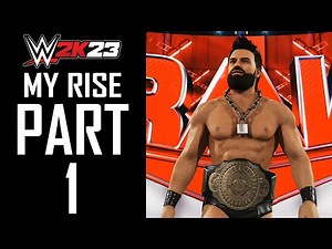 WWE 2K23 - My Rise: The Lock - Gameplay Walkthrough - Part 1 - "Making Headlines"