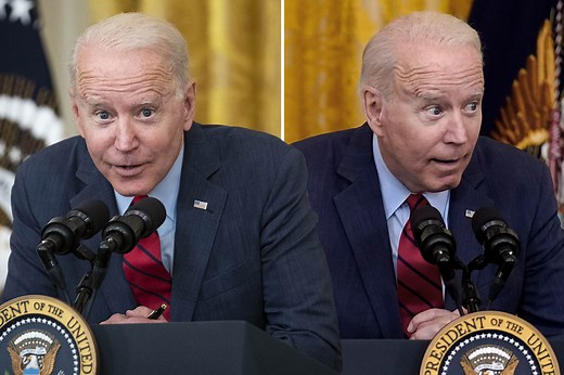 Biden mocked over 'demonic whispering' vid as clip is viewed 3M times