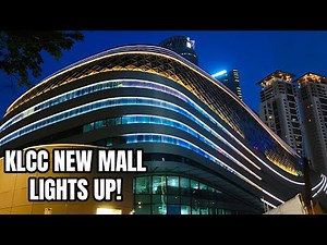 KLCC New Ombak Mall Lights Up for the First Time – You’ve Never Seen Malaysia Like This!