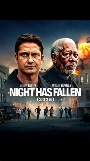 🎥 Night Has Fallen (2025)👉Watch here: Gerard Butler and Morgan Freeman return in the most explosive chapter yet.Directed by Ric Roman Waugh, Night Has Fallen is a high-octane political thriller that thrusts viewers into a world of international chaos, shadowy conspiracies, and non-stop action. As the fourth installment in the acclaimed Has Fallen saga, this new chapter raises the stakes higher than ever before — with a gripping narrative that blends personal sacrifice with global consequences.