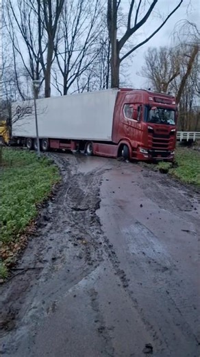 Help kolega to get out #trucks #lkw