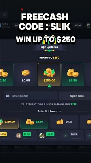 Freecash PROMO CODE 2024! | EARN UPTO $250 | #freecash #makemoneyonline