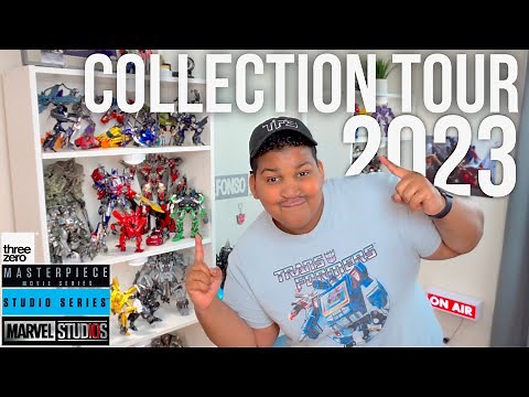 My TRANSFORMERS Collection Display TOUR 2023! | Studio Series + Upscaled + ThreeZero!