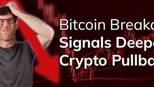 Bitcoin breakdown signals deeper crypto pullback