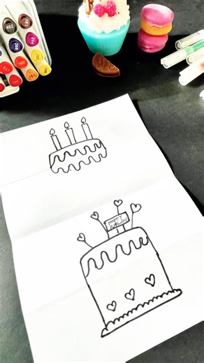 Cool animated drawing #painting #coloring #paintingideas #drawing #artandcraft #art