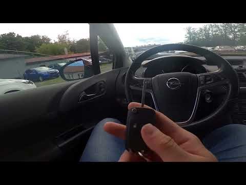 Wie öffne und schließe ich die Fenster beim Opel Meriva II (2010–2017) mit dem Autoschlüssel?