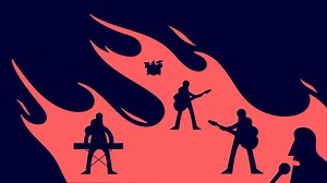 181K views · 2.1K reactions | Sometimes, the best things come when you don't try too hard -- at least, that's how the iconic proto-metal banger "Smoke On The Water" originated. That, and an actual massive fire. Here's the story... | Great Big Story | Facebook