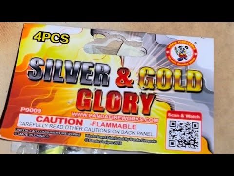 Silver & Gold Glory / Winda #Pyro #Fireworks ￼