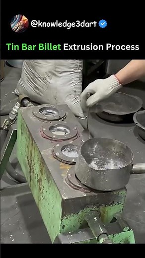 Tin Bar Billet Extrusion Process