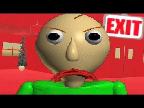 WE HAVE TO FIND THE EXIT BEFORE BALDI CATCHES US! | Baldi's Basics in Education and Learning