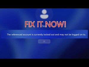 "The Referenced Account is Locked Out" – Quick & Easy Fixes