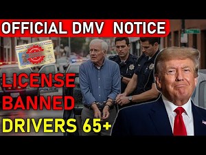 Official DMV Notice: 3 Driving Rules Changing Across the U.S. — Drivers 65+ Impacted
