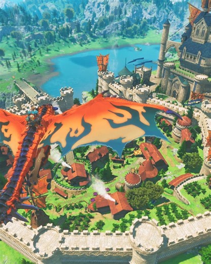 Von Land zu Wasser zu Luft! Und ja, von hier aus könnt ihr auch ins Schlossgebiet wechseln. #MHStories3 Demo jetzt verfügbar! 😊