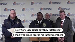 Man stabs four to death in New York's Queens, police shoot him dead