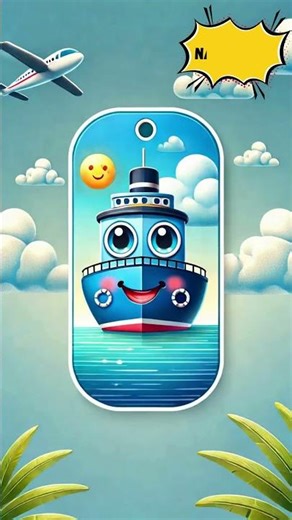 ABC Vehicles Song for Kids | A to Z Transportation with Fun Sounds & Rhymes | UZR Learning #shorts