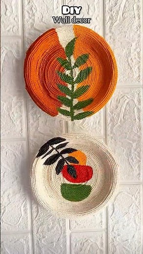 Diy boho art | wall decor 🧿🩷 #craft #craftideas #creativeart #satisfying #bohoart #wallhanging
