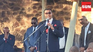 34K views · 758 reactions | IPHC leader, Tshepiso Modise offered a prayer for Seretse Khama Ian Khama | The Midweek Sun | Facebook