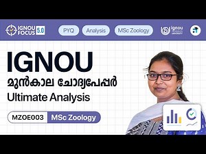 MZOE 003 Aquaculture | MSc Zoology | IGNOU PYQ Analysis | Kerala's No.1 IGNOU Coaching Platform